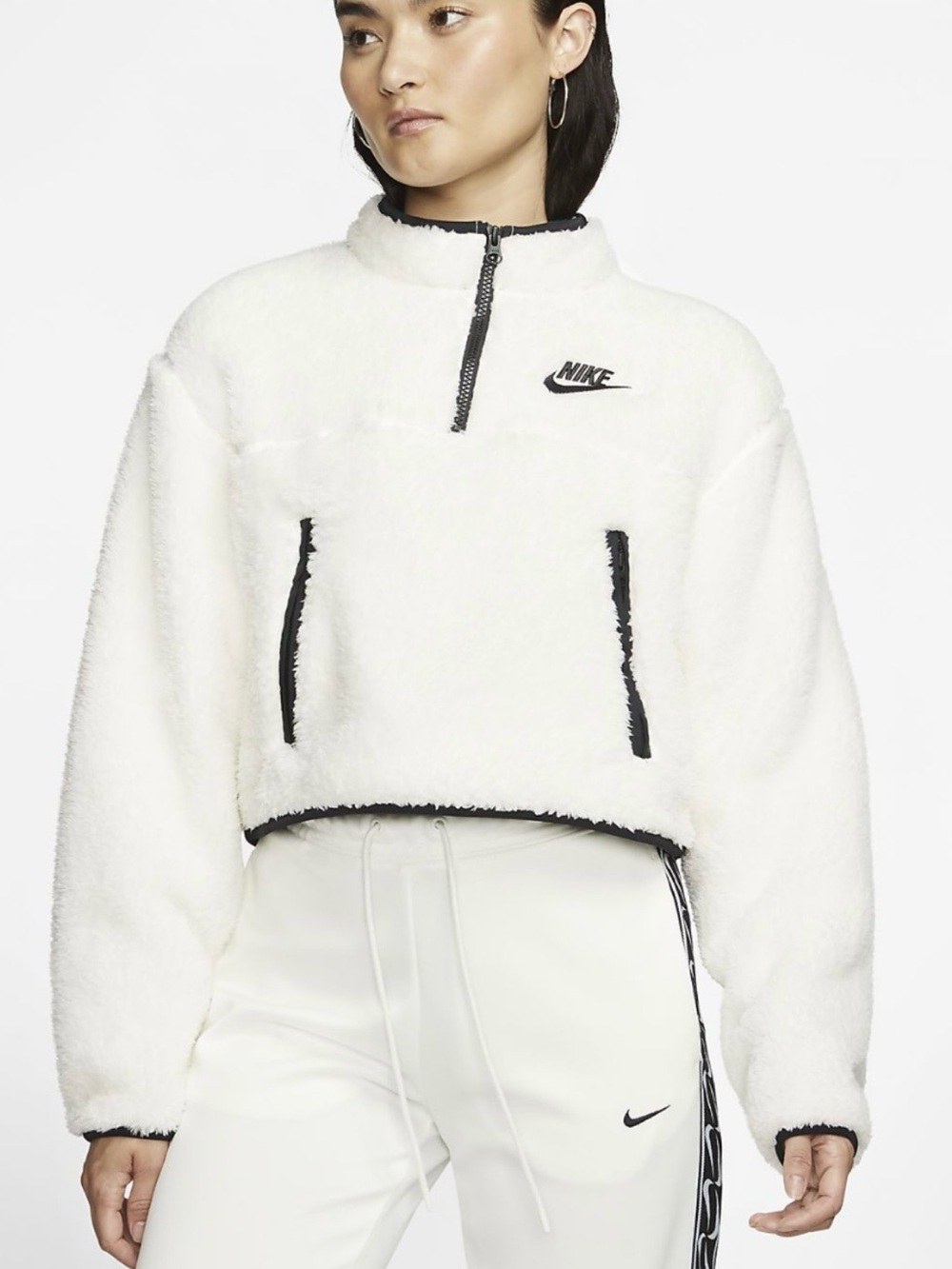 GUC Nike Sherpa pullover jacket SMALL